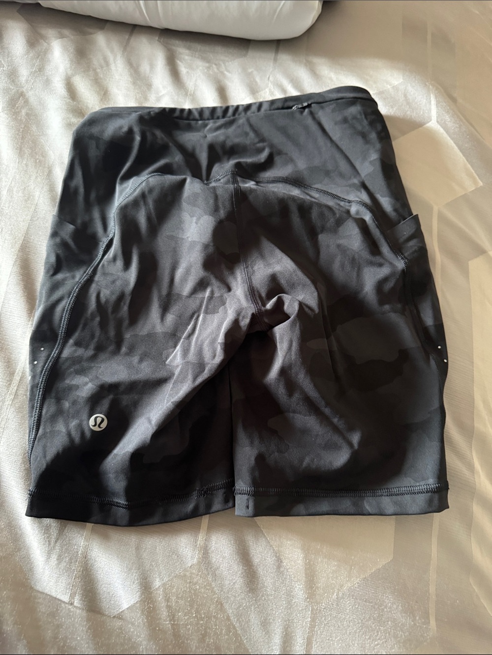lululemon athletica  Black Camo shorts